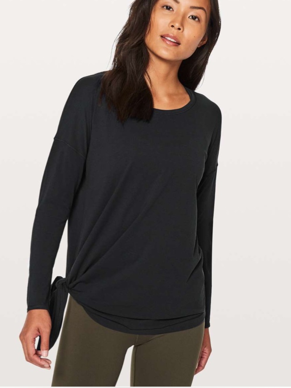 LULULEMON | Navy Blue Long Sleeve Top